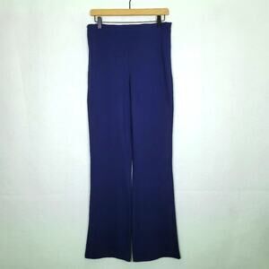 Fabletics Deep Navy 24/7 Kick Flare Ponte Pant Size Large